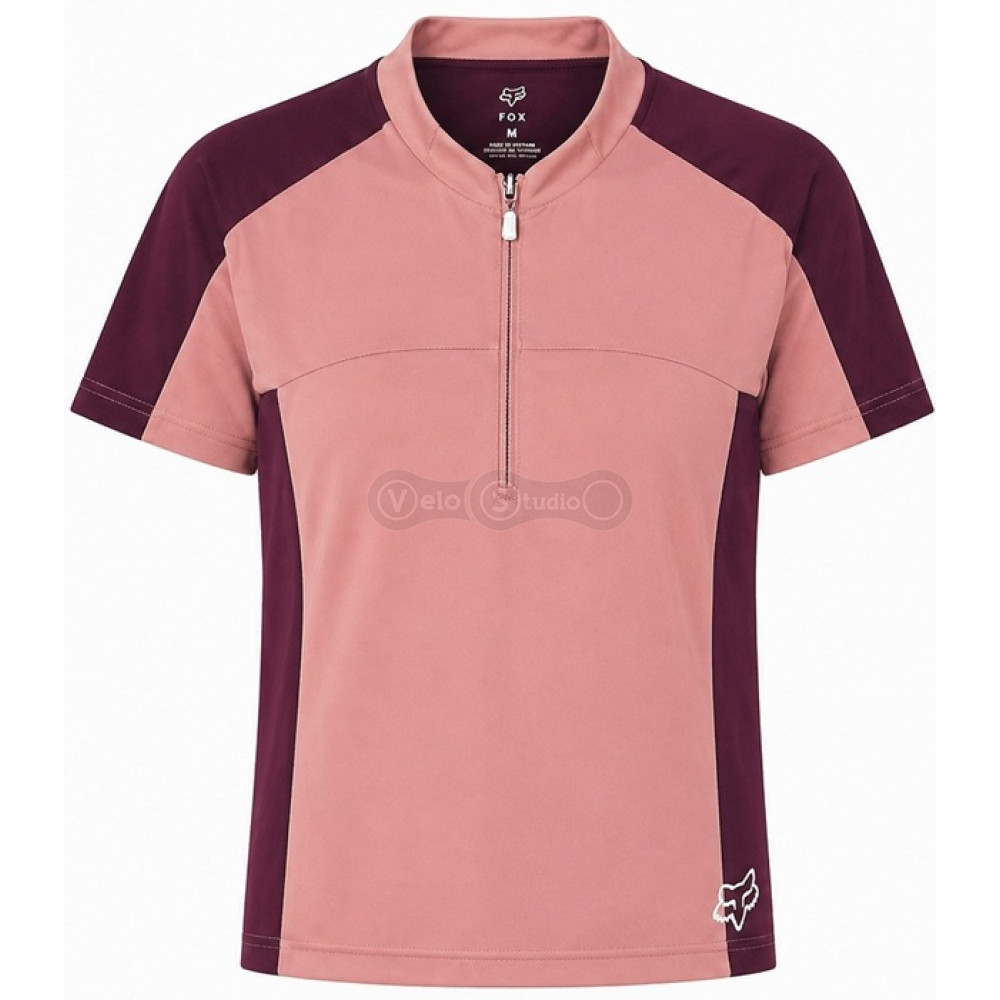 Женское вело джерси FOX BASE Woman Jersey [Dusty Rose], S