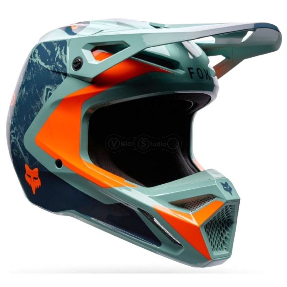 Мотошлем FOX V1 Mips Helmet - IMAGE PRINT [Arctic], M