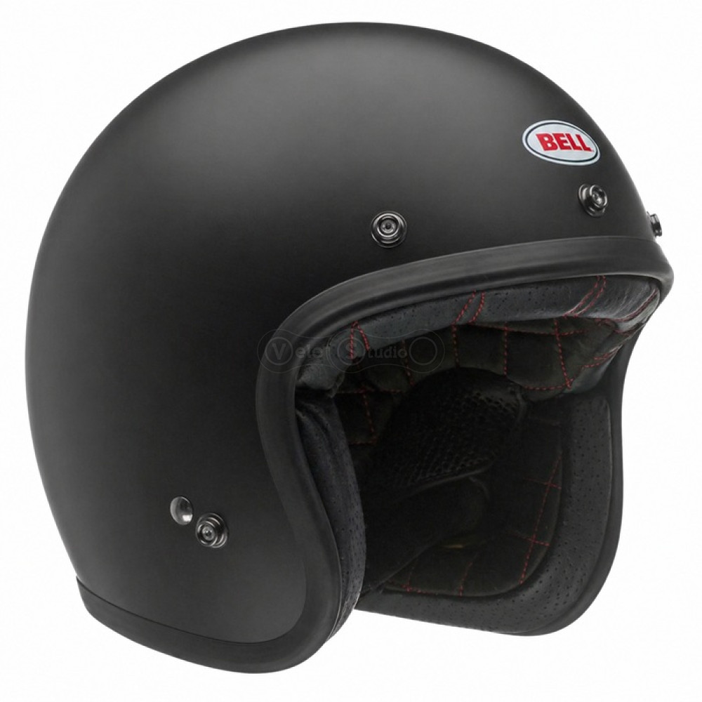 Ретро мотошлем BELL CUSTOM 500 Helmet - MATTE [Black], M