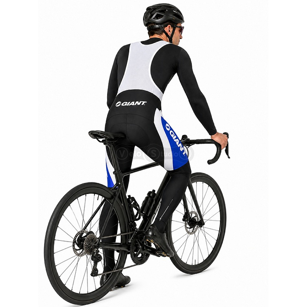 Компрессионные велоштаны Kopyl Bros Race Bib Pant - GIANT [Blue], Medium