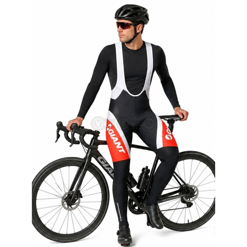 Компрессионные велоштаны Kopyl Bros Race Bib Pant - GIANT [Red], Large
