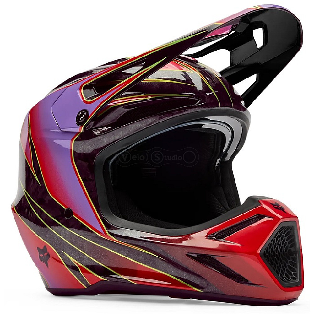 Мотошлем FOX V3 RS Mips Helmet - CANVAS [Red], M