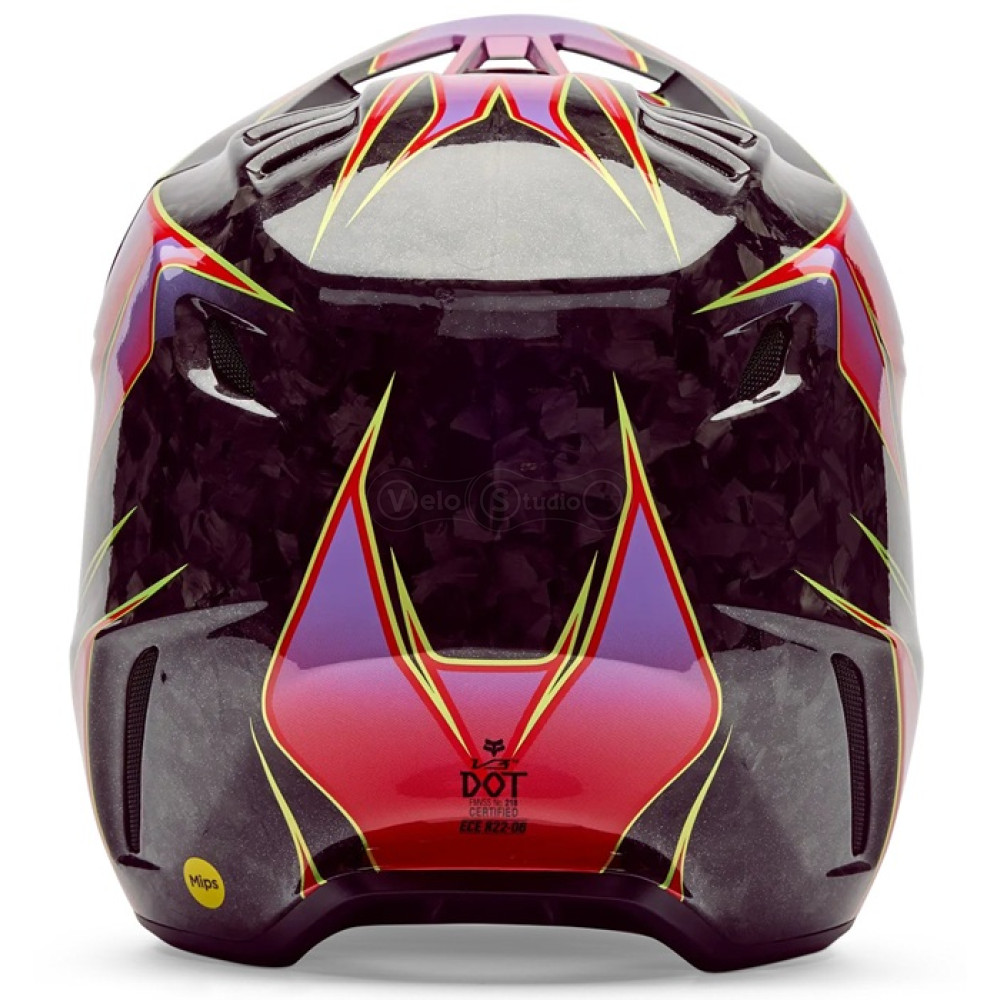 Мотошлем FOX V3 RS Mips Helmet - CANVAS [Red], M
