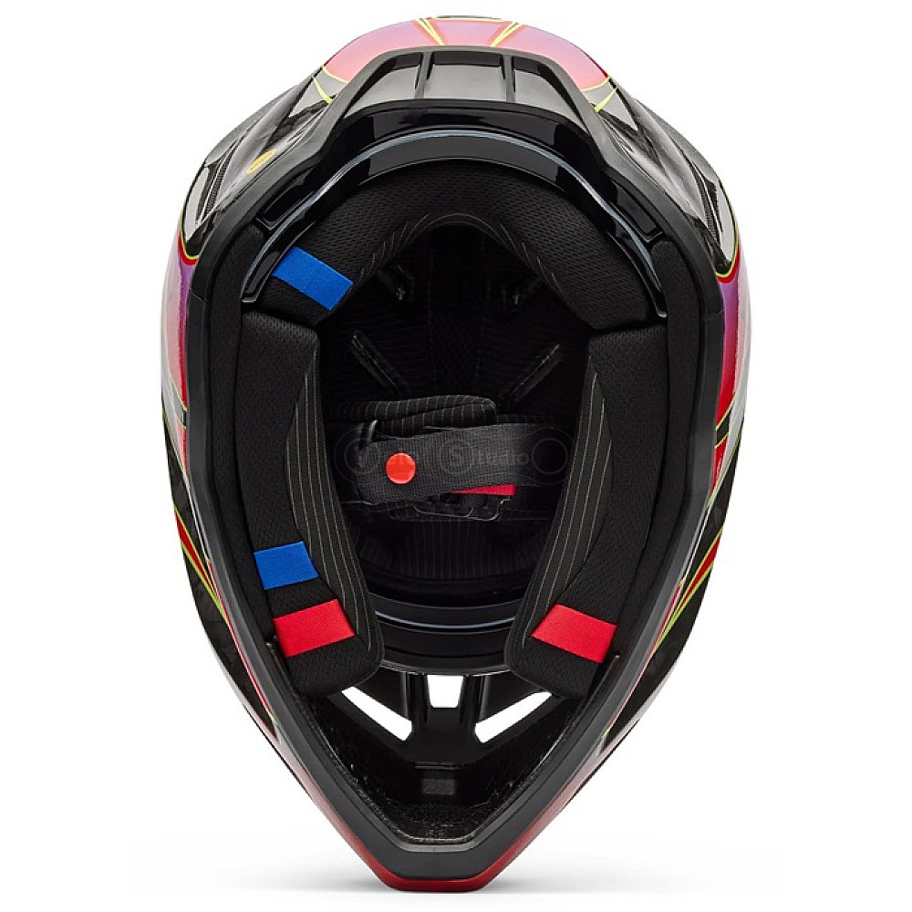 Мотошлем FOX V3 RS Mips Helmet - CANVAS [Red], XL