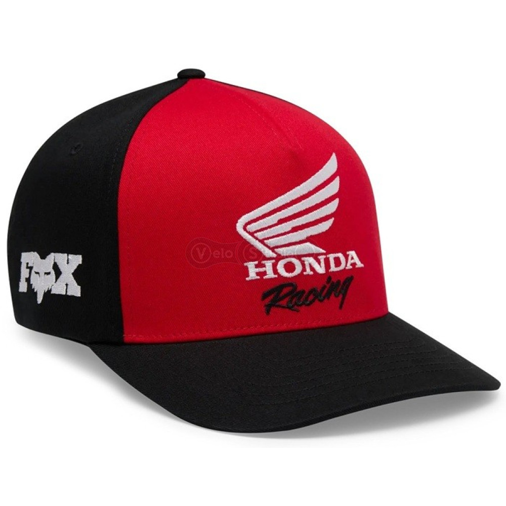 Кепка FOX FlexFit Hat - HONDA [Black], S/M