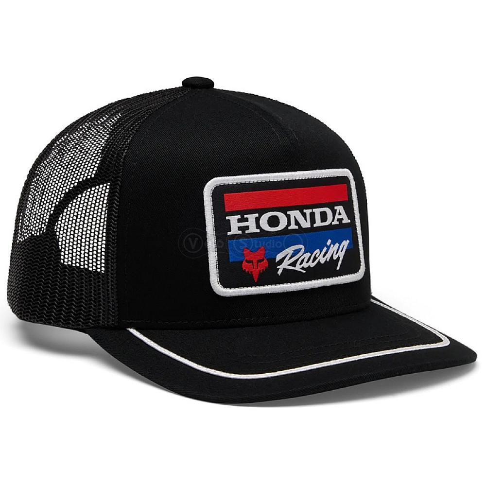 Детская кепка FOX Youth SnapBack Hat - HONDA® [Black], One Size (6-14 лет)