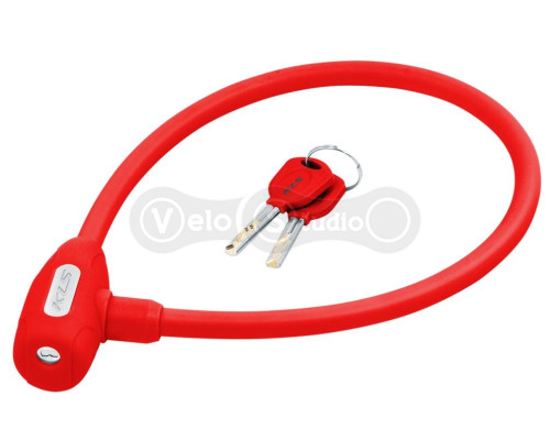 Замок KLS Jolly 12x650 мм красный