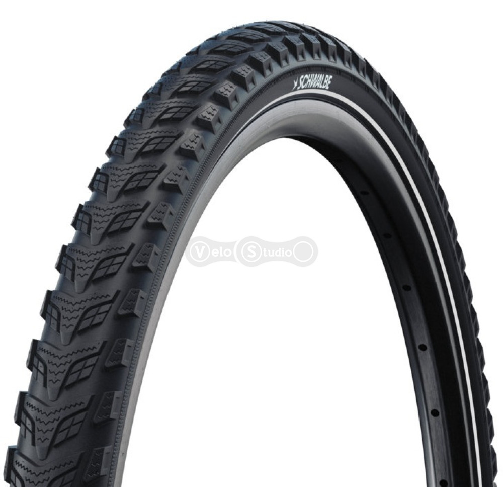 Велопокрышка 28x2.15 Schwalbe MARATHON 365, GreenGuard, TwinSkin, B/B+RT