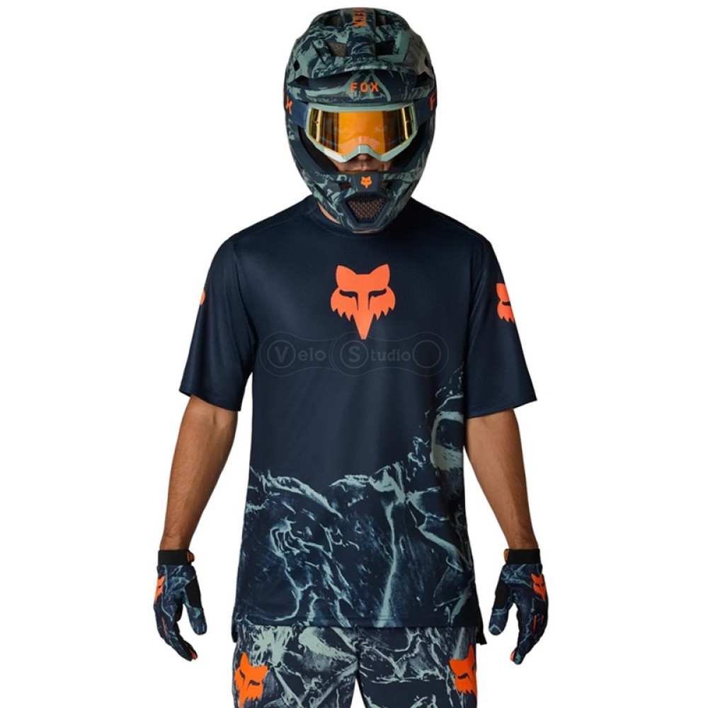 Вело джерси FOX Ranger Jersey - Image Print [Arctic Blue], L