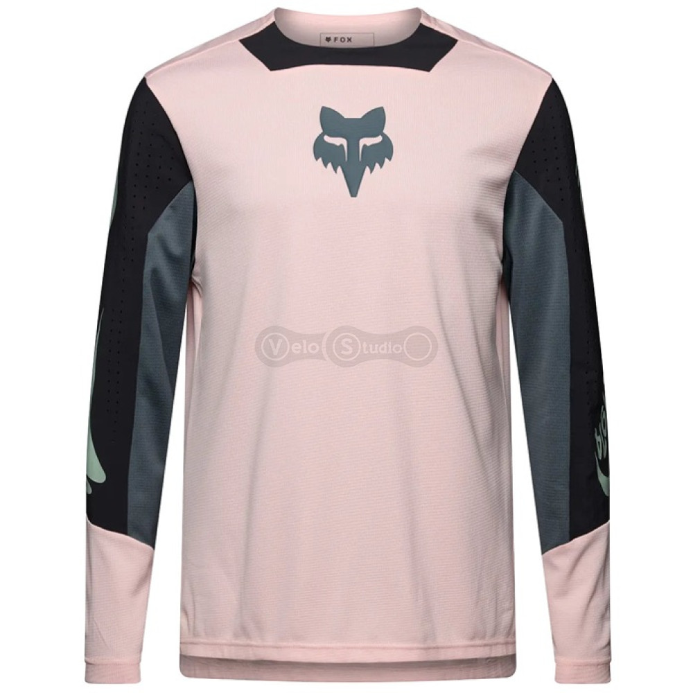 Вело джерсі FOX Defend Long Sleeve Jersey - Creation [Blush], L