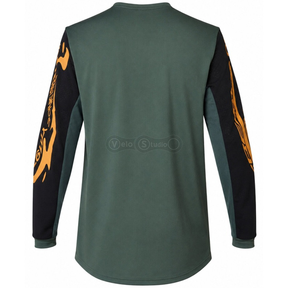 Вело джерсі FOX Defend Long Sleeve Jersey - Creation [Sage], M