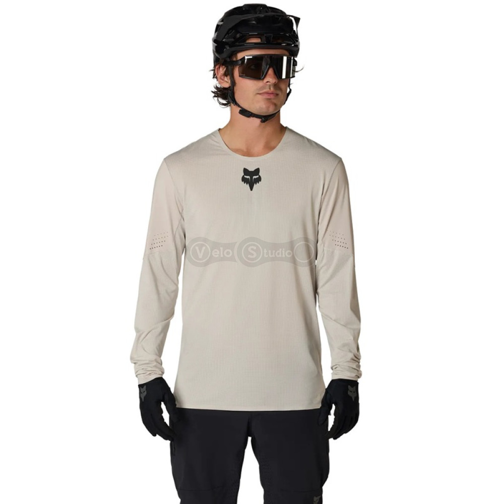 Вело джерсі FOX Flexair Long Sleeve Jersey [Chalk], L