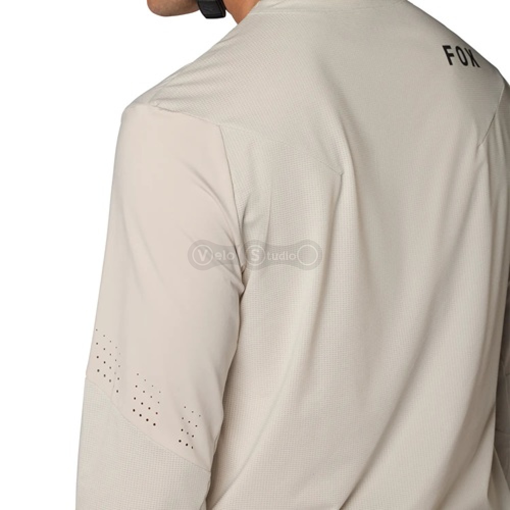 Вело джерсі FOX Flexair Long Sleeve Jersey [Chalk], L