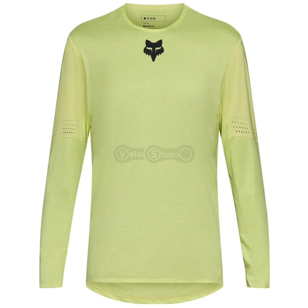 Вело джерсі FOX Flexair Long Sleeve Jersey [Lime], L
