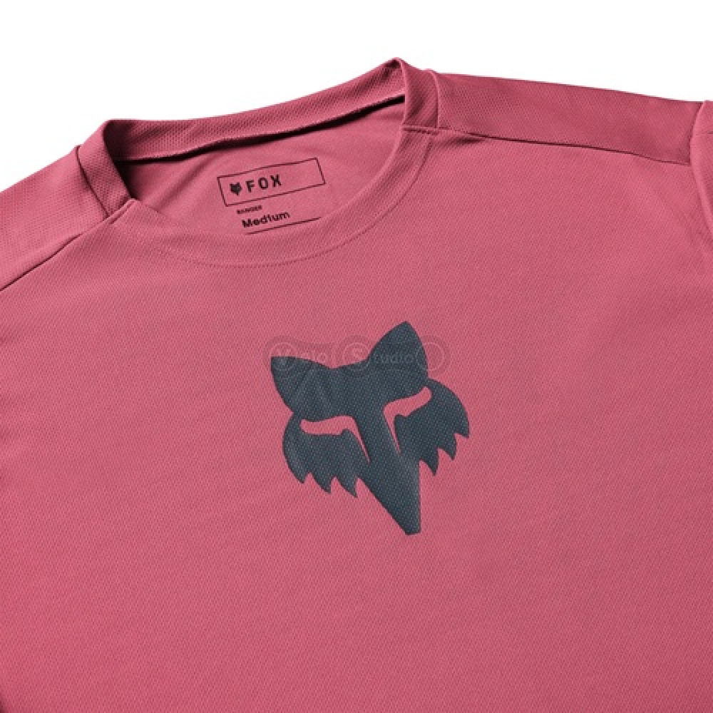 Вело джерсі FOX Ranger Long Sleeve Jersey - FoxHead [Berry], XL