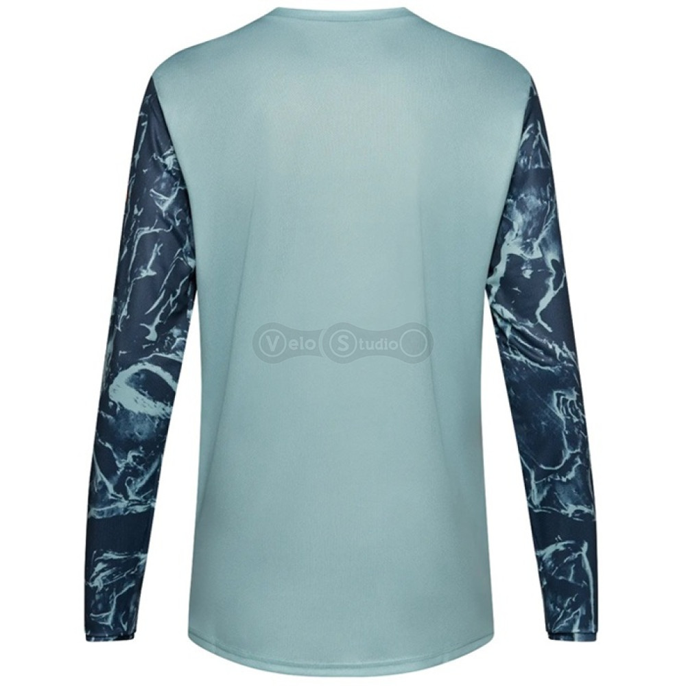 Вело джерси FOX Ranger Long Sleeve Jersey - Image Print [Arctic Blue], M