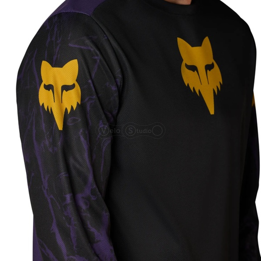 Вело джерси FOX Ranger Long Sleeve Jersey - Image Print [Plum], M