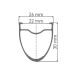 Заднее колесо DT SWISS ER 1600 Spline 700C Center Lock 30 12/142 Shimano SL