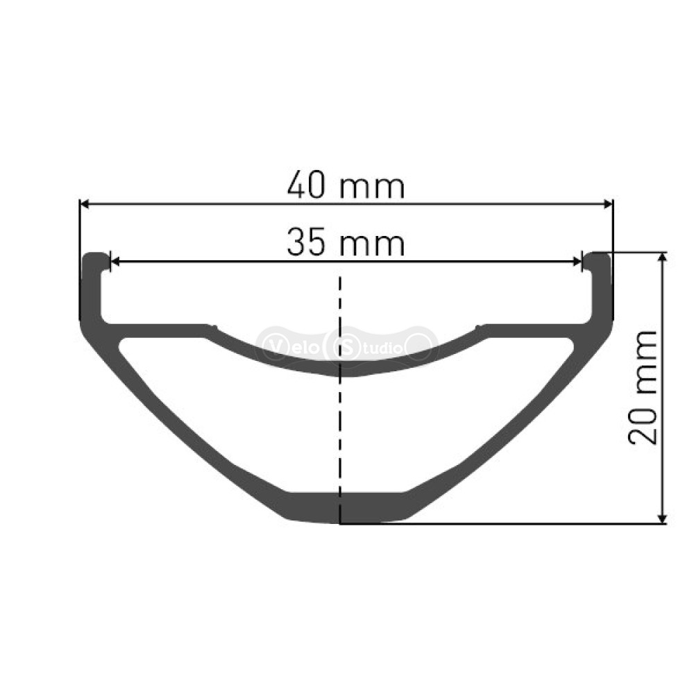 Переднє колесо DT SWISS H 1900 Spline 29 IS-6 35 15/110