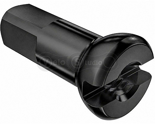 Ниппели DT Swiss Pro Head Brass 2.0 x 12 mm латунные, черные 100шт