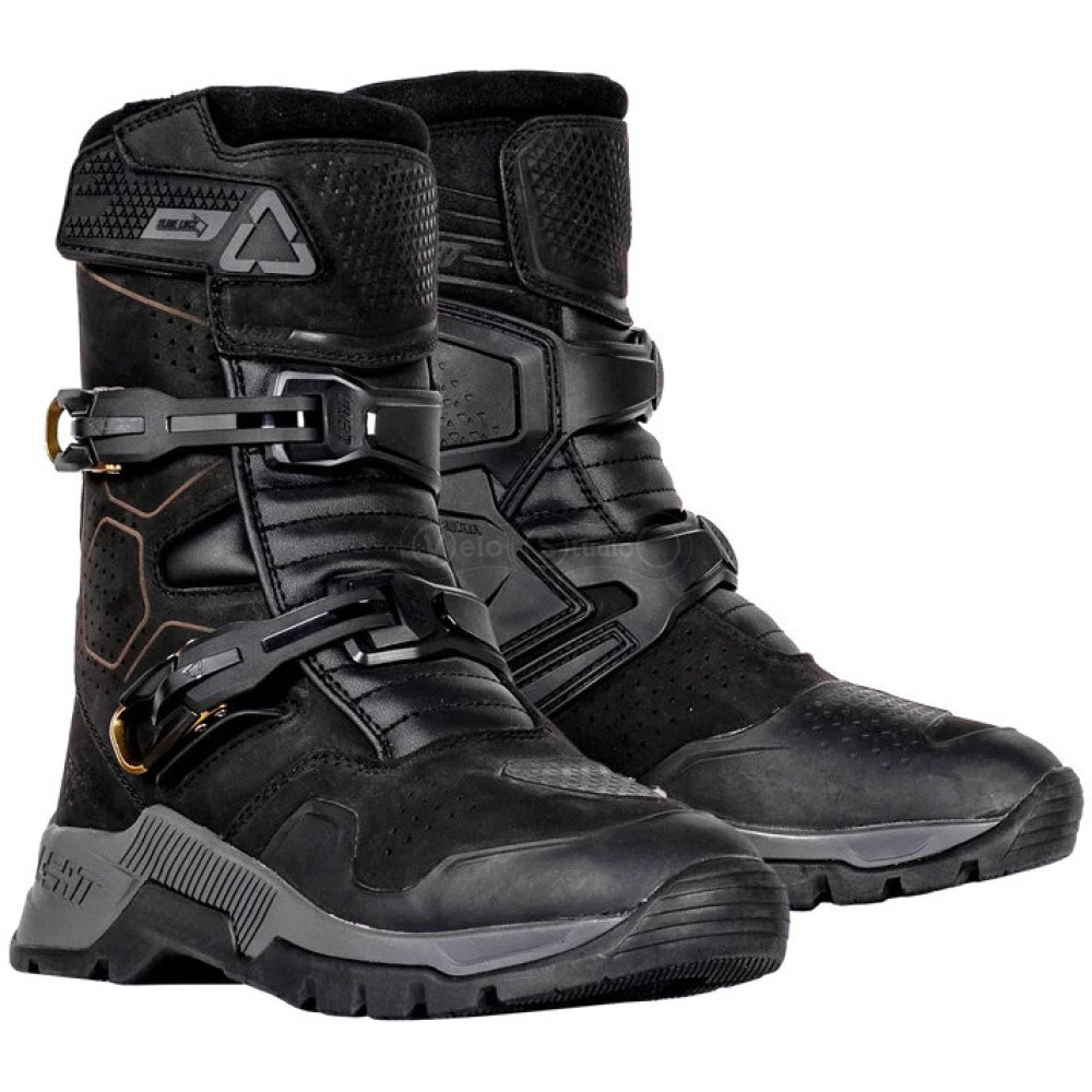 Мотоботы LEATT 7.5 HydraDri Short Adventure Boot [Stealth], US11