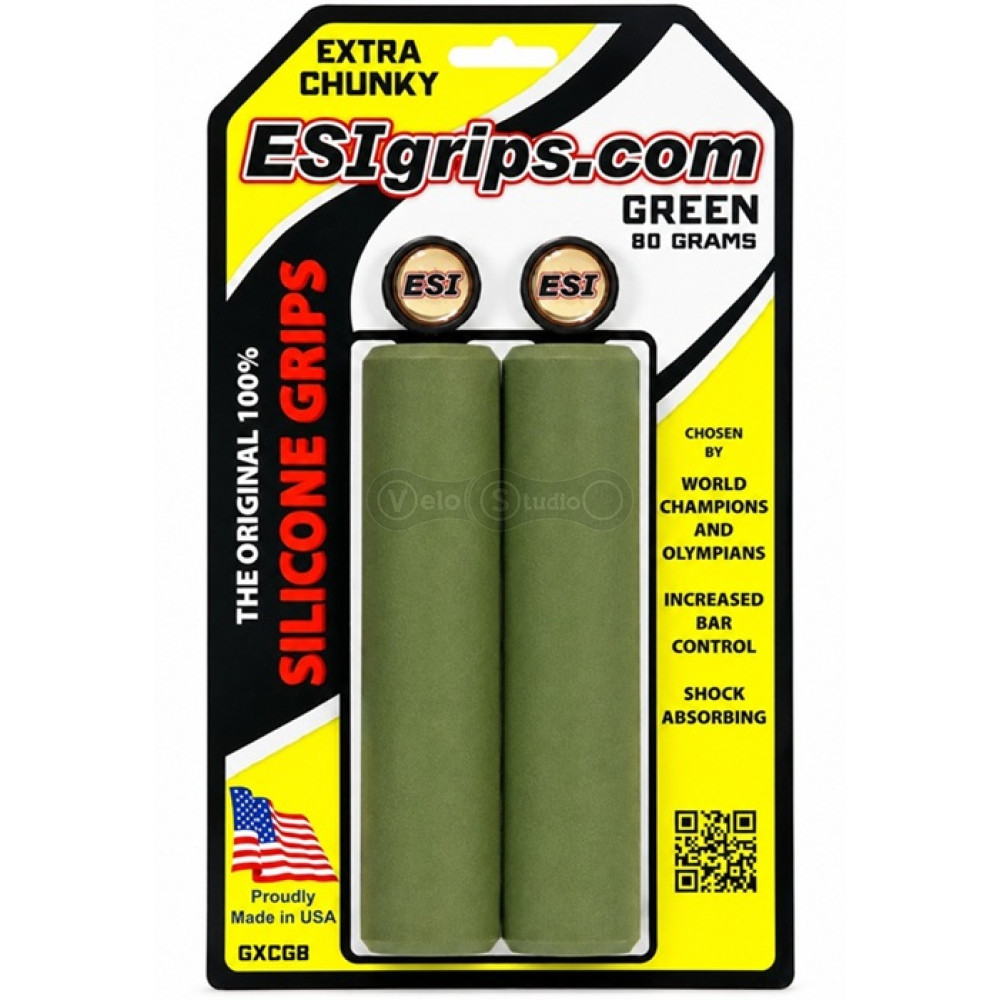 Грипси ESI Extra Chunky Forest Green
