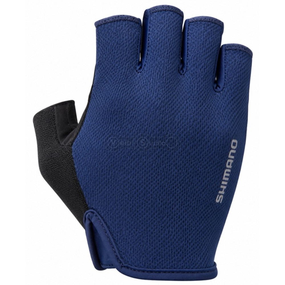Вело перчатки Shimano Airway синие, размер M