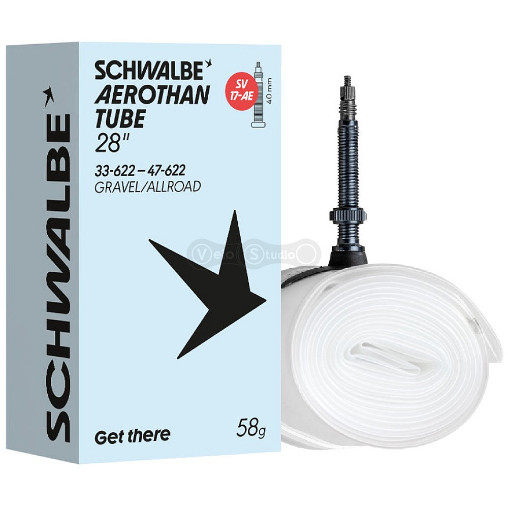 Камера TPU 28 (33/47-622) Schwalbe SV17-AE AEROTHAN, Alu 40mm