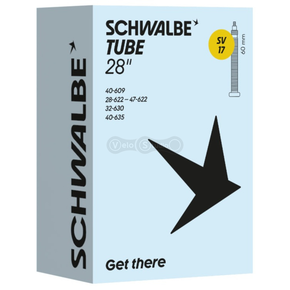 Камера 28 (28/47-622/635) Schwalbe SV17 60мм