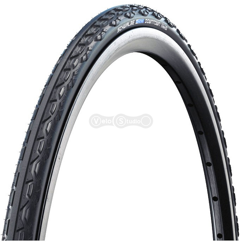 Вело покрышка 24x1.00 (25-540) Schwalbe DOWNTOWN K-Guard, TwinSkin, B/B HS342