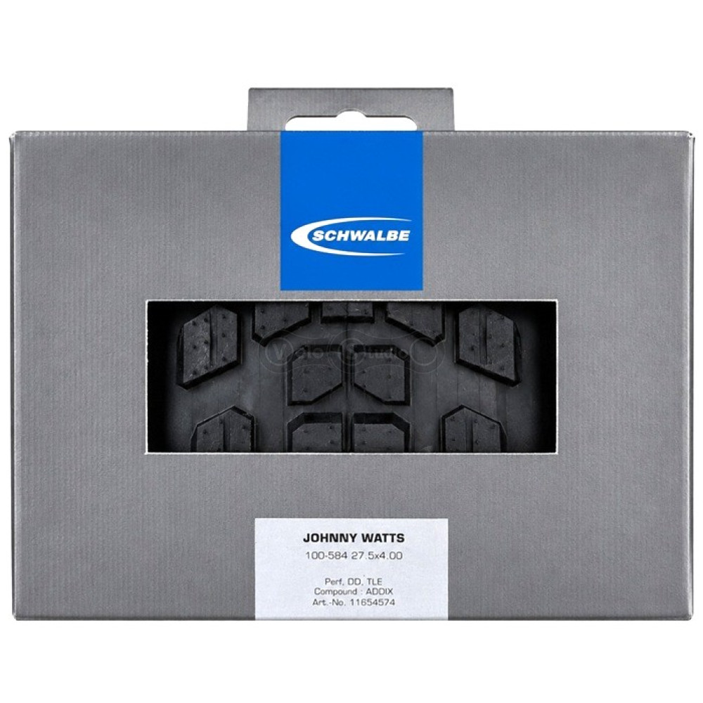 Вело покрышка 27.5x4.00 (100-584) Schwalbe JOHNNY WATTS, RaceGuard, DD, TLE, B/B-SK