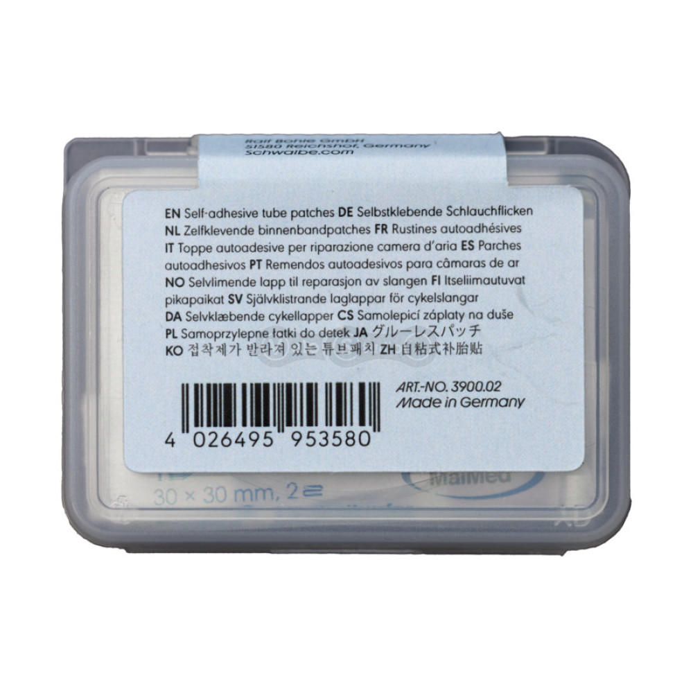 Латки Schwalbe для TPU камер Aerothan, самоклеючі (4шт)