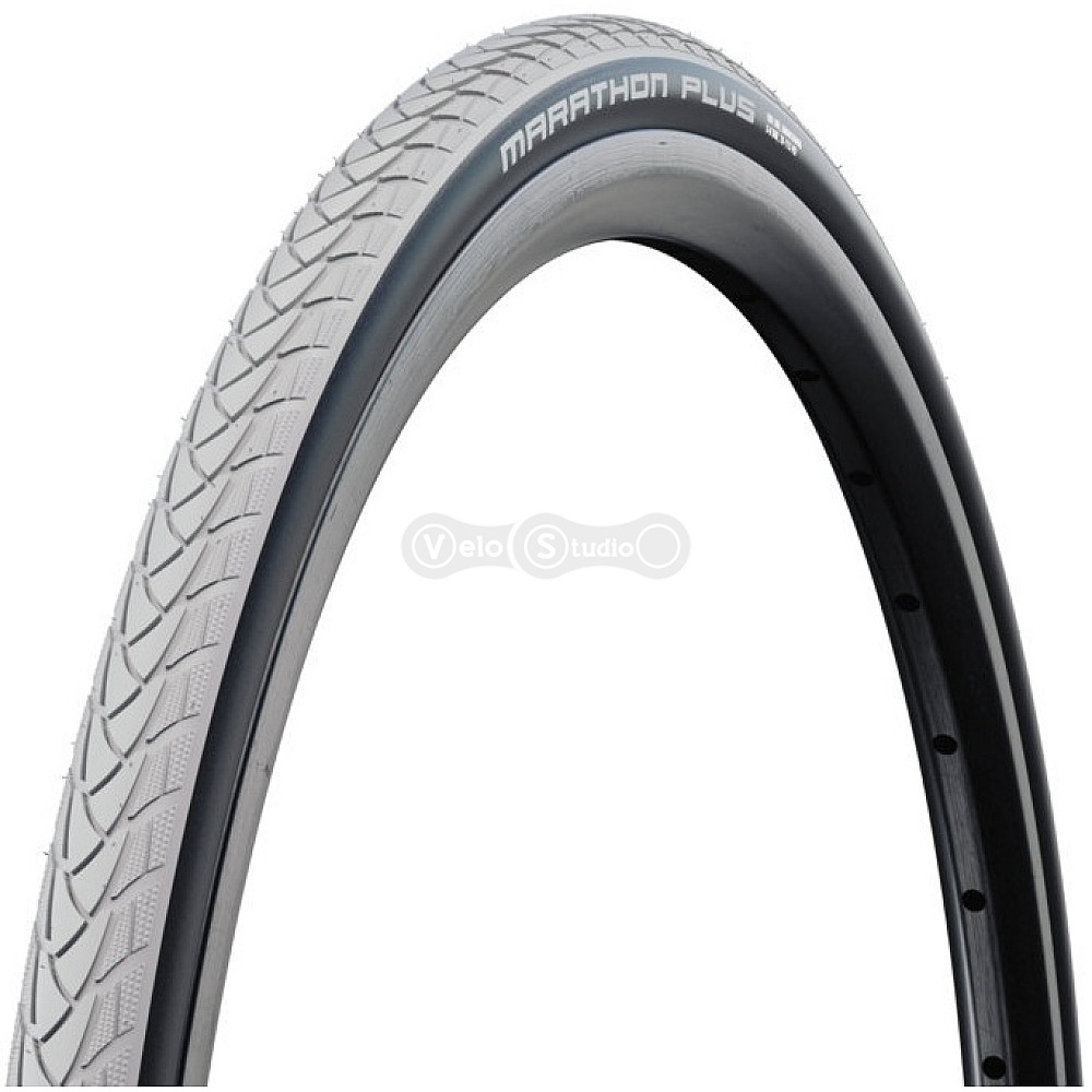 Покрышка 24x1 3/8 (37-540) Schwalbe MARATHON PLUS Perf, SmartGuard, TwinSkin GR/B