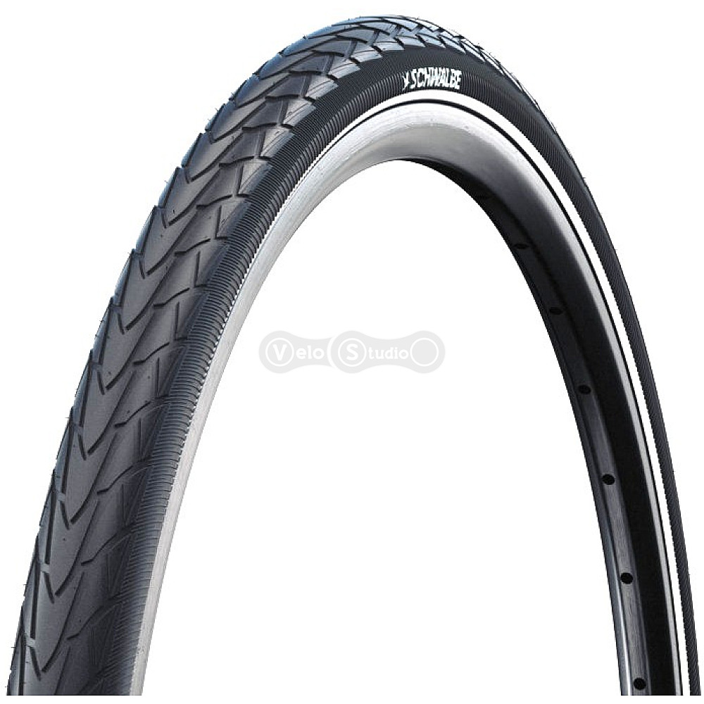 Вело покрышка 28x1.50 700x38C (40-622) Schwalbe MARATHON RACER, RaceGuard, B/B-SK+RT