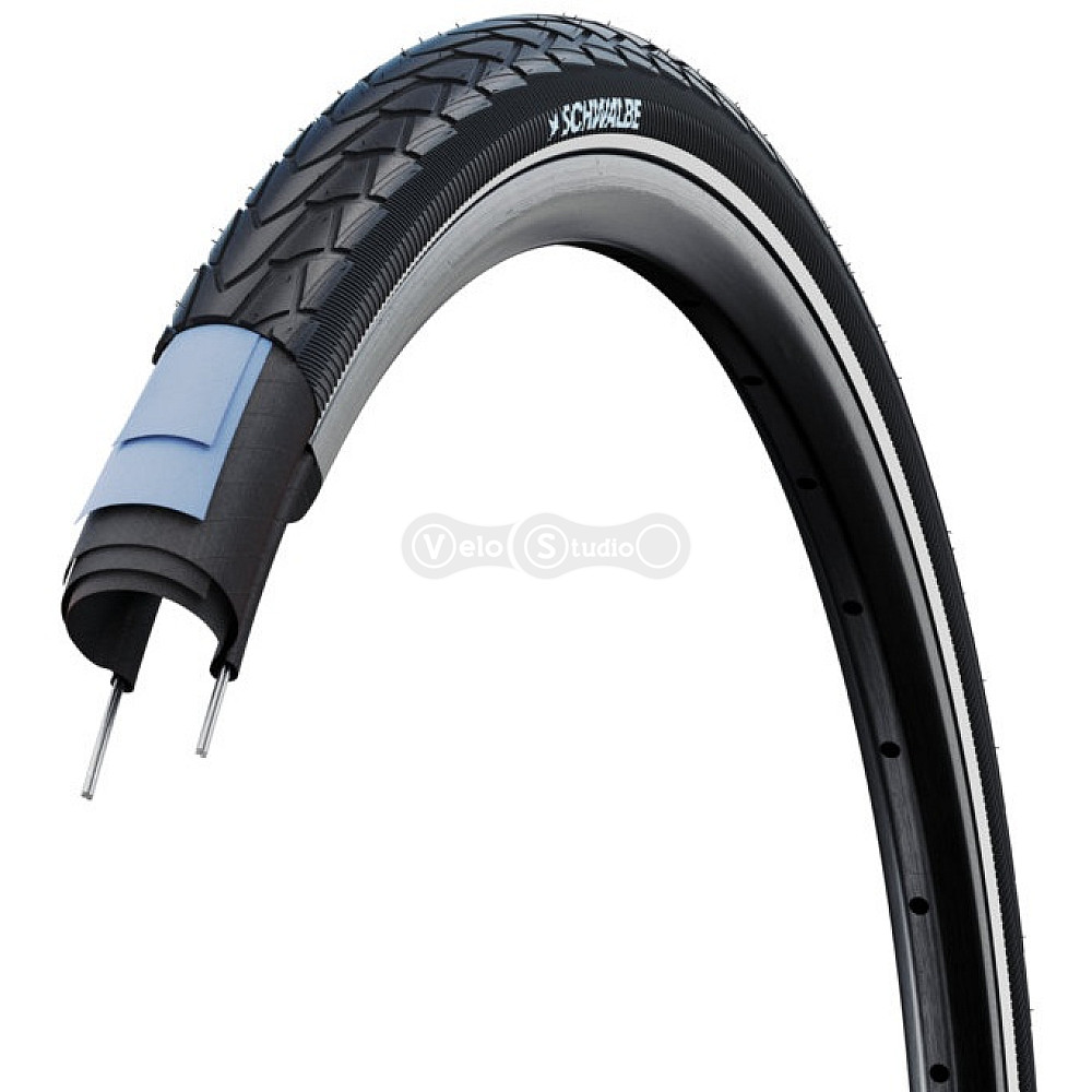 Вело покрышка 28x1.50 700x38C (40-622) Schwalbe MARATHON RACER, RaceGuard, B/B-SK+RT