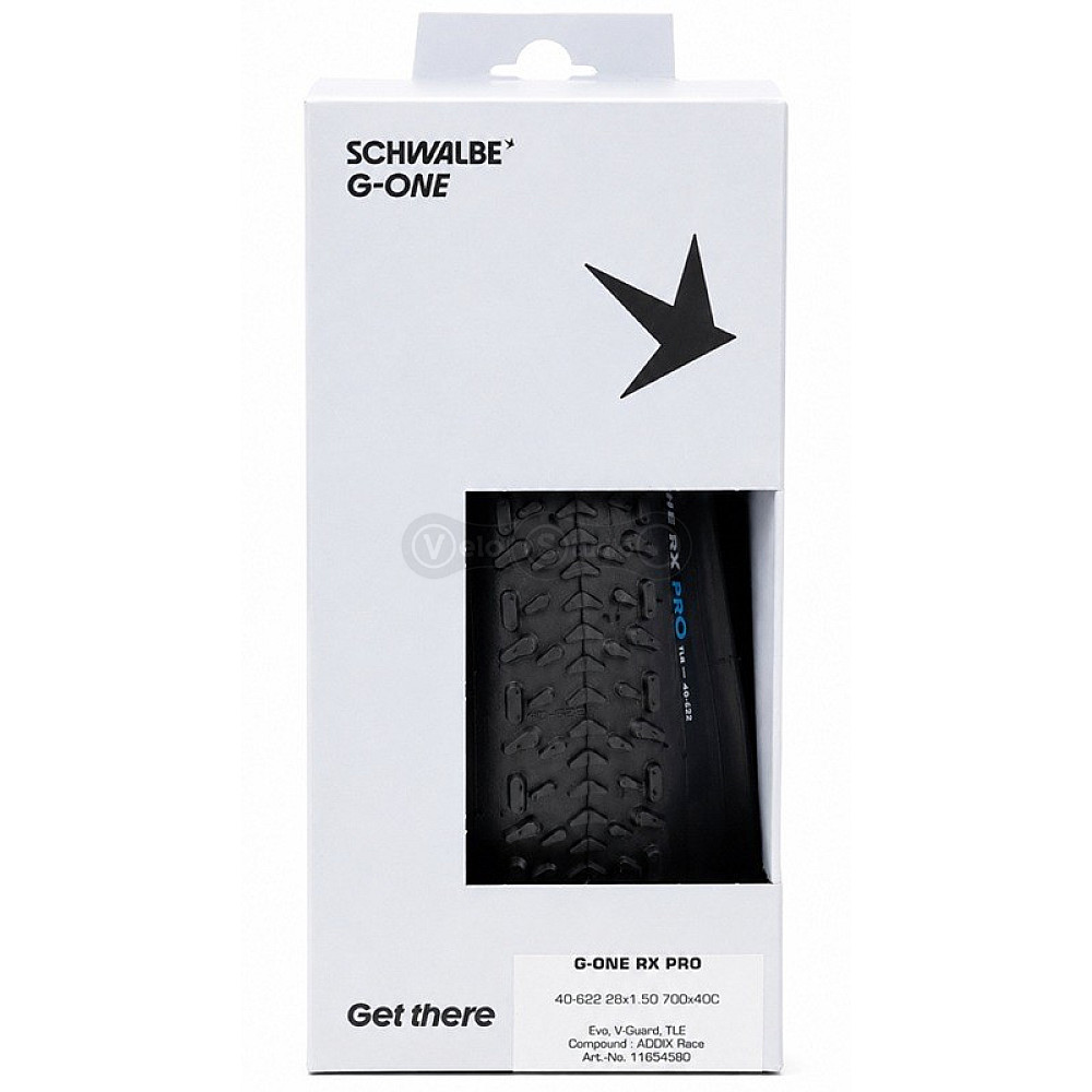 Вело покрышка 28x1.50 700x38C (40-622) Schwalbe G-ONE RX RaceGuard, TLR, B/B-SK