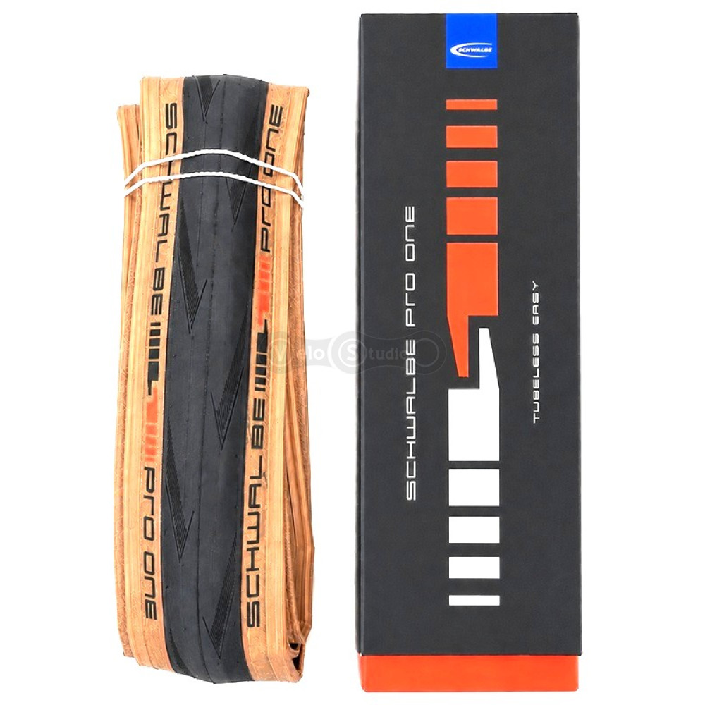 Вело покрышка 28x1.10 700x28C (28-622) Schwalbe PRO ONE TT Evo, Super Race, TLE, B/CL-SK