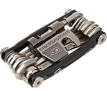 Мультитул Crankbrothers M19, 2/2.5/3/4/5/6/8мм, T10/Т25, Phillips #1/2, flat #2, ключи для спиц, выжимка цепи, черный