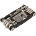 Мультитул Crankbrothers M19, 2/2.5/3/4/5/6/8мм, T10/Т25, Phillips #1/2, flat #2, ключі для спиць, вичавки ланцюга, чорний