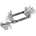Мультитул Crankbrothers M19, 2/2.5/3/4/5/6/8мм, T10/Т25, Phillips #1/2, flat #2, ключі для спиць, вичавки ланцюга, чорний