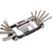 Мультитул Crankbrothers M19, 2/2.5/3/4/5/6/8мм, T10/Т25, Phillips #1/2, flat #2, ключі для спиць, вичавки ланцюга, чорний