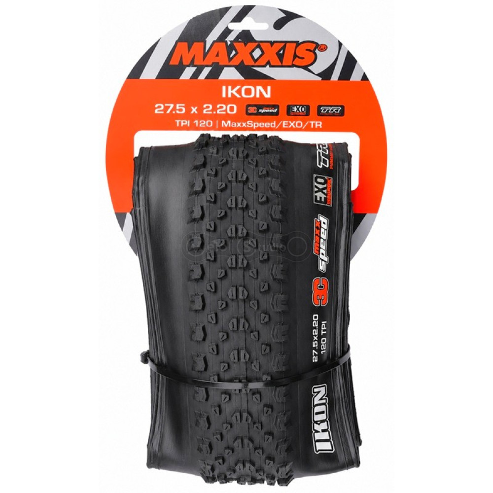 Вело покрышка MAXXIS IKON 27.5X2.20 TPI 120 Foldable MaxxSpeed/EXO/TR