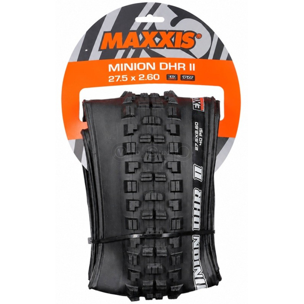 Вело покришка MAXXIS MINION DHR II 27.5X2.60 TPI 60 Foldable EXO/TR