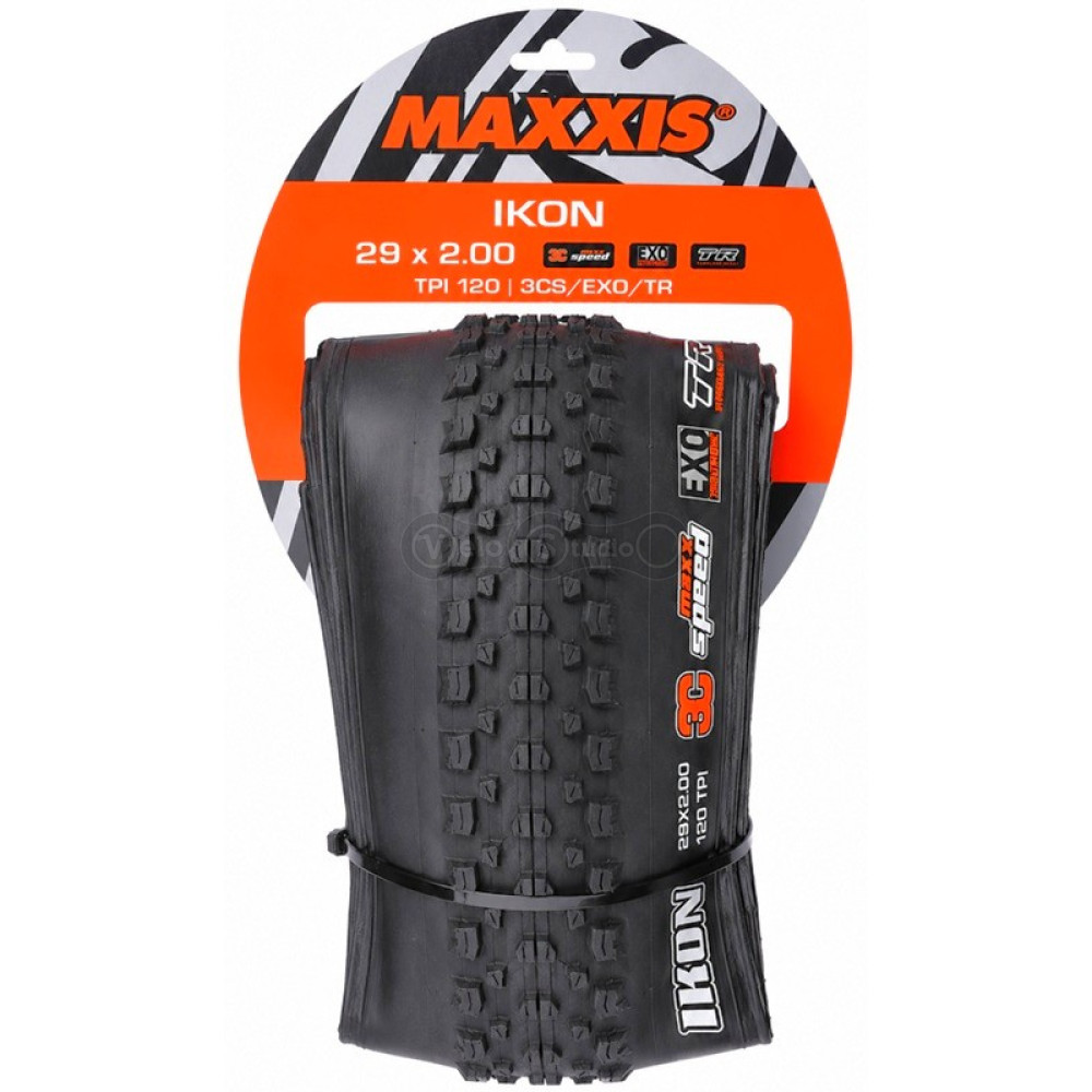 Вело покрышка MAXXIS IKON 29X2.00 TPI 120 Foldable 3CS/EXO/TR