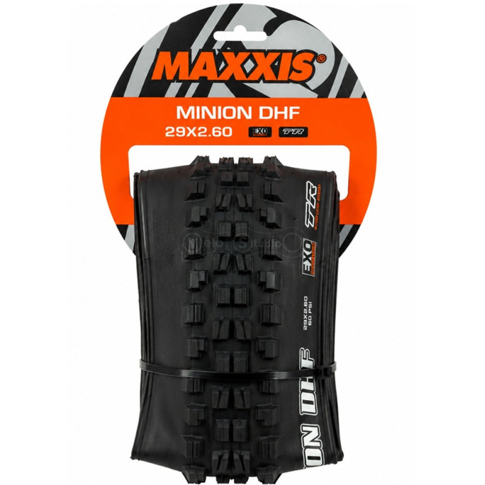 Вело покрышка MAXXIS MINION DHF 29X2.60 TPI 60 Foldable EXO/TR