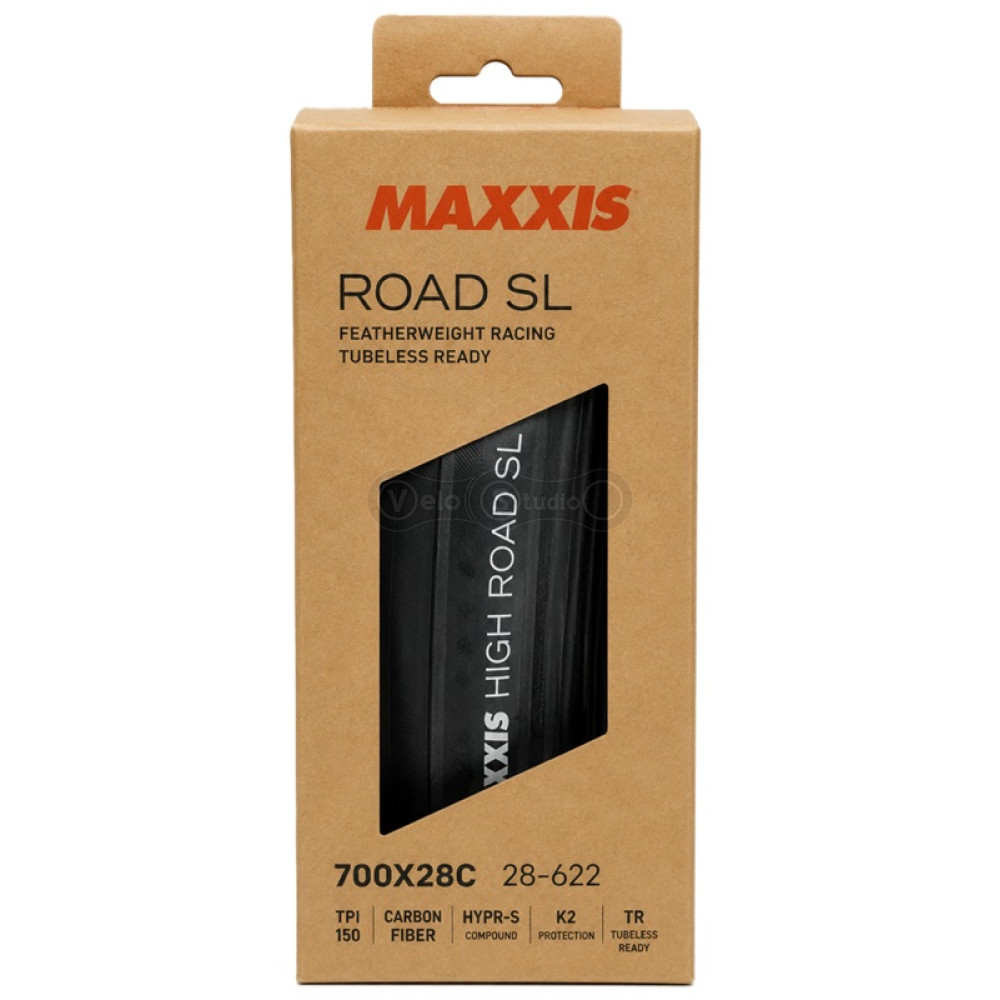 Вело покрышка MAXXIS HIGH ROAD SL 700X28C TPI 150 Carbon Fiber HYPR-S/K2/TR