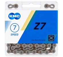 Ланцюг KMC Z7 6/7 швидкостей 116 ланок Grey/Brown