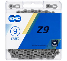 Ланцюг KMC Z9 9 швидкостей 116 ланок Grey/Grey