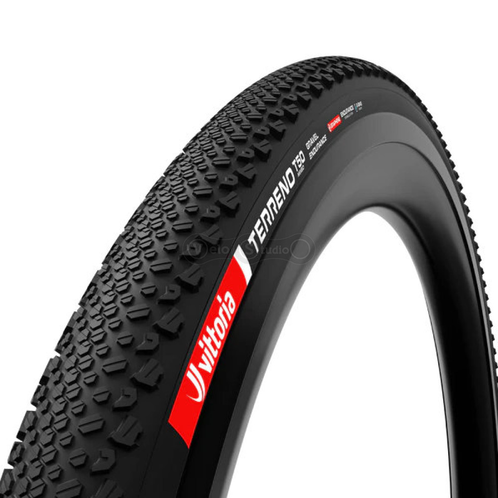 Вело покрышка Vittoria Terreno T50 Hardpack Gravel Endurance 700x50c, TLR, черная