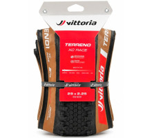 Вело покрышка VittoriaTerreno XC Race 29x2.25, TLR, бежевая боковина